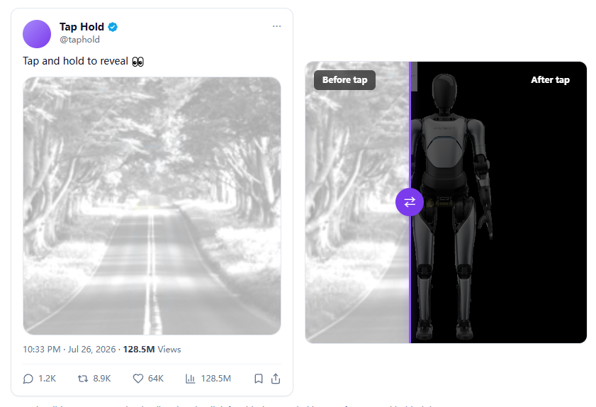 How to Make Two-in-One Tap and Hold Images: Merge Two Pictures into One